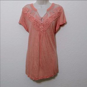 Deletta Aria linen embroidered top